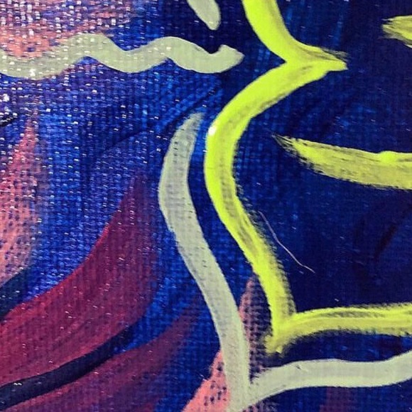 Handmade Namaste Painting Acrylic